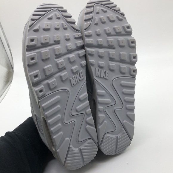 Nike Air Max 90 Recraft Wolf Gray CN8490 001 USED Size 10 - Picture 6 of 12